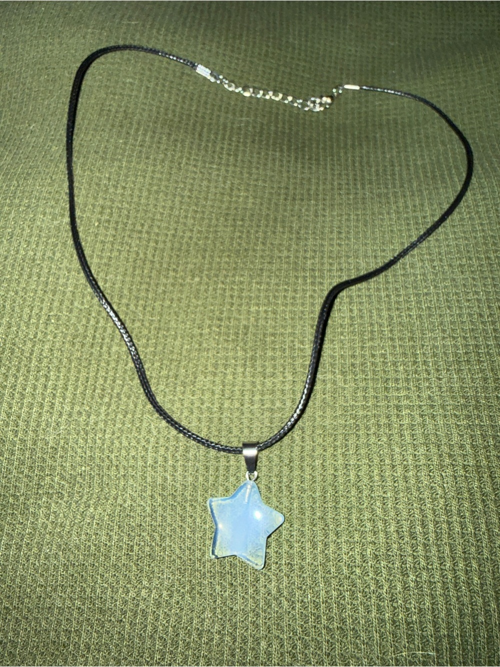 Clear Star Pendant Necklace for Women - Unbranded